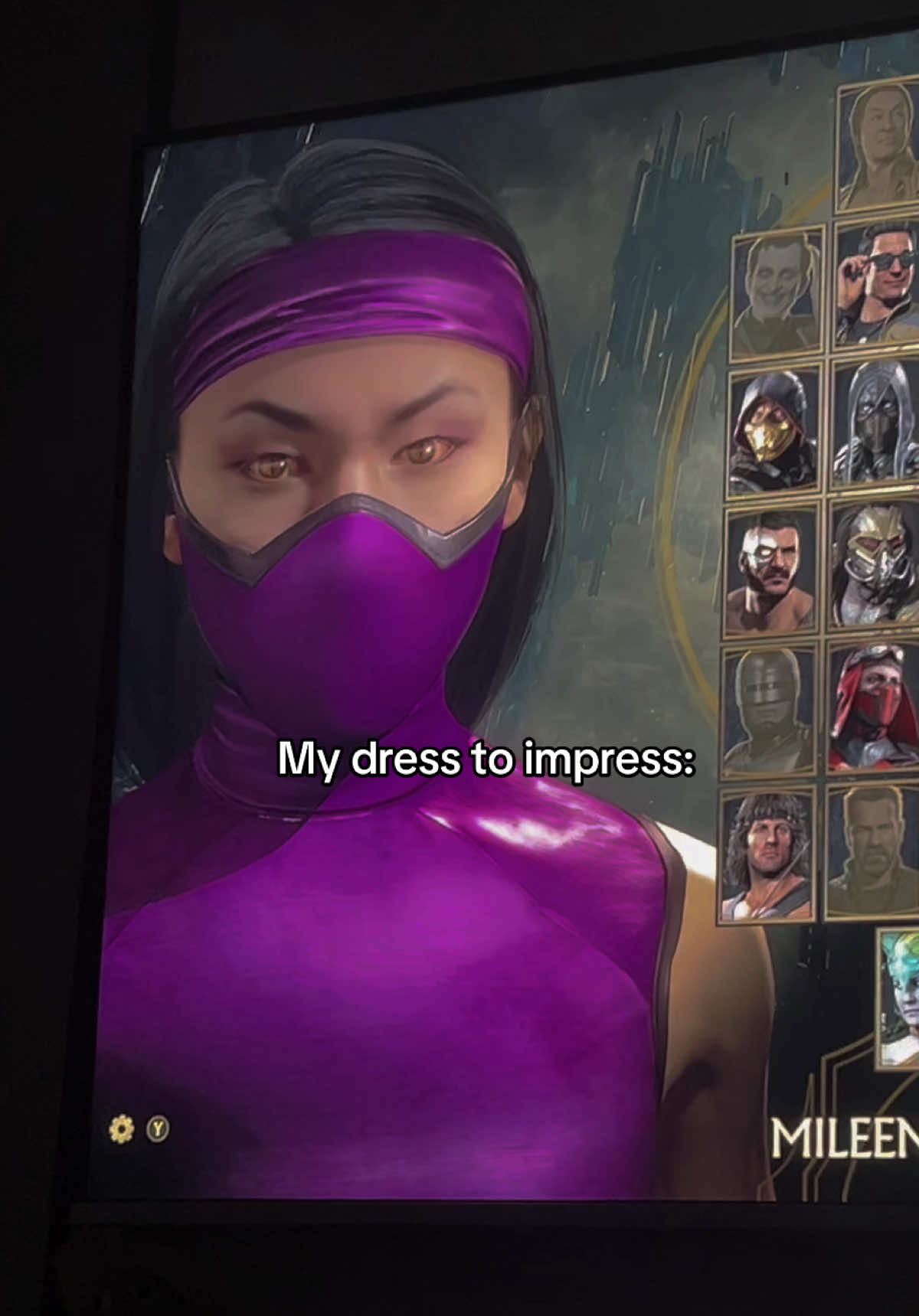 My dress to impress #mileena #dresstoimpress #dtiroblox #mortalkombat #mk11 #mortalkombat11 #fyy #fyp #kitana 