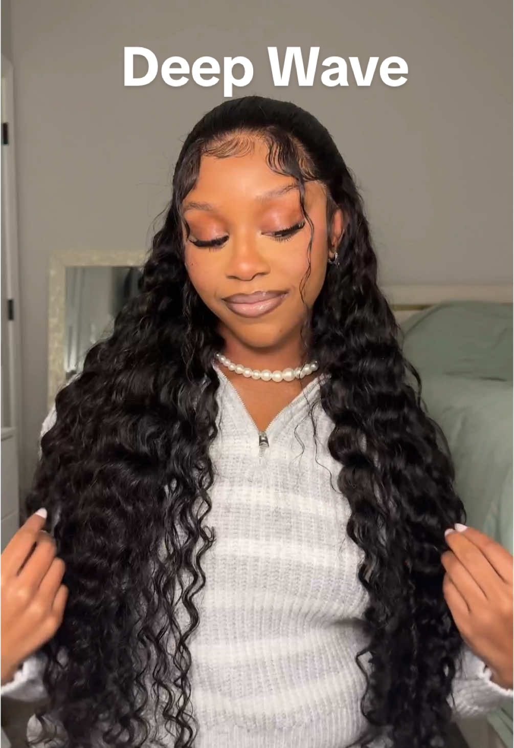 😍😍😍 @Cheetah Beauty Hair Shop wig details: 13X6 full lace frontal & 30Inch deep wave wig #deepwavehair 