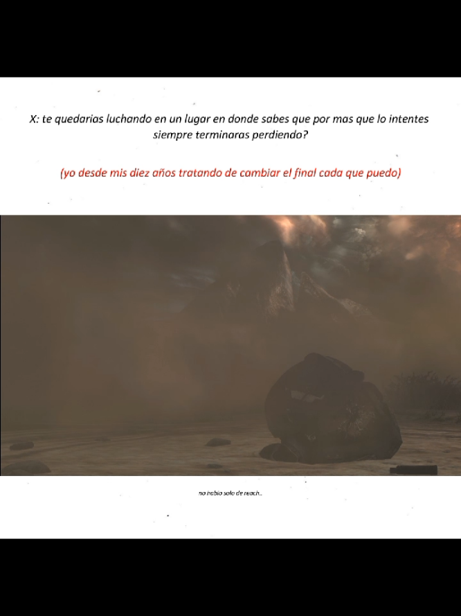 Halo reach siempre será el recordatorio de que por más que lo intentemos, hay cosas que el destino no deja a nuestras manos..🤍 @Halo  #Halo #haloreach #nothingsnew #Gaming #xbox  #sadstory  #fyp 