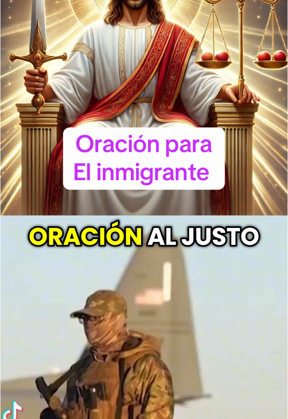 Oración del Inmigrante #inmigrantes #libertad #deportacion #trump #jesucristo 