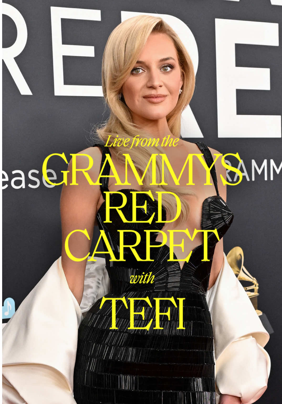 @hellotefi said it, but we all thought it. #KelseaBallerini looks stunning at the #Grammys tonight. #musictok 