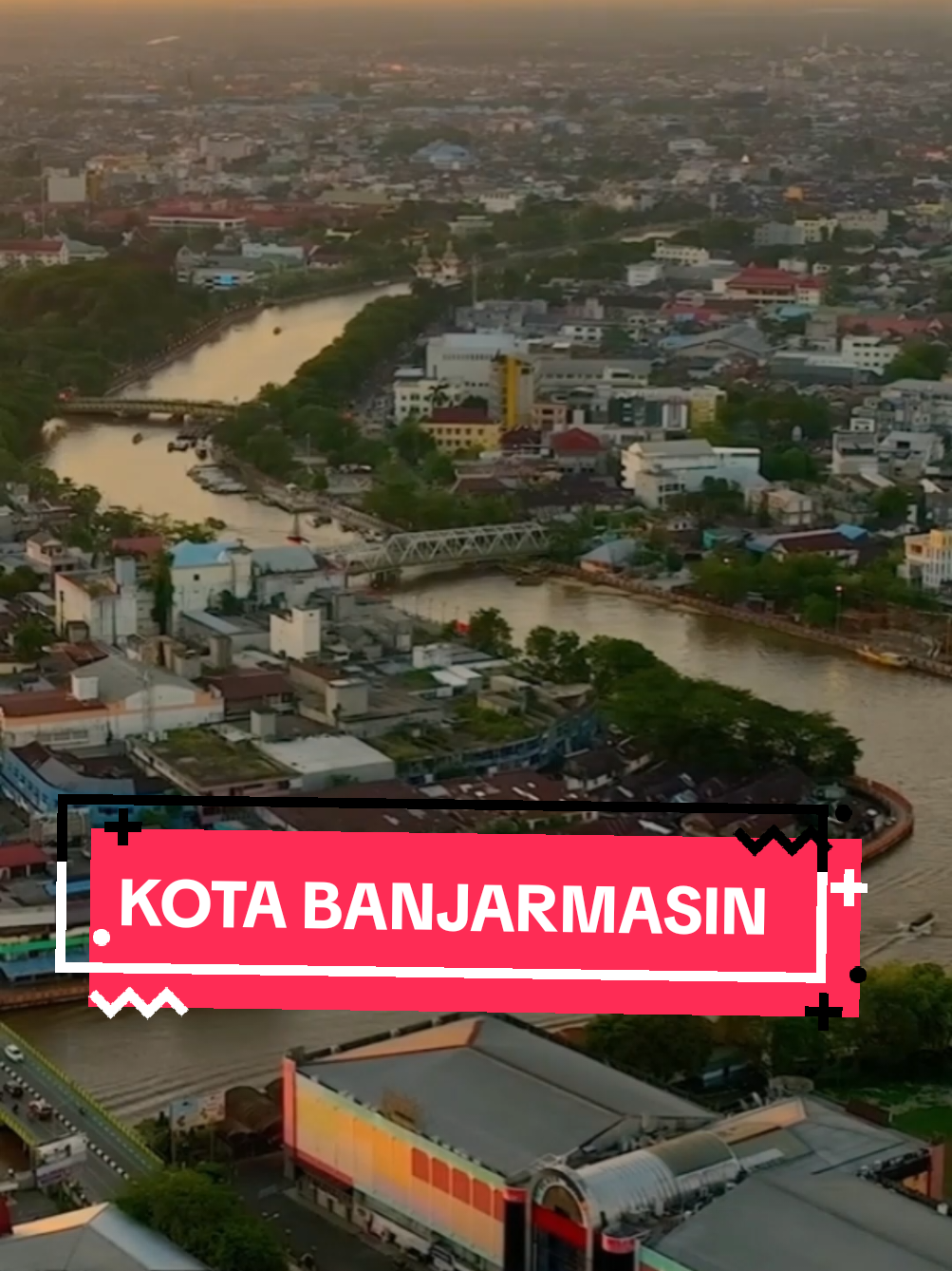 Nah, ini dia kota Banjarmasin. #kotabanjarmasin #banjarmasin #banjar #kotaseribusungai #kalimantan #kalimantanselatan 