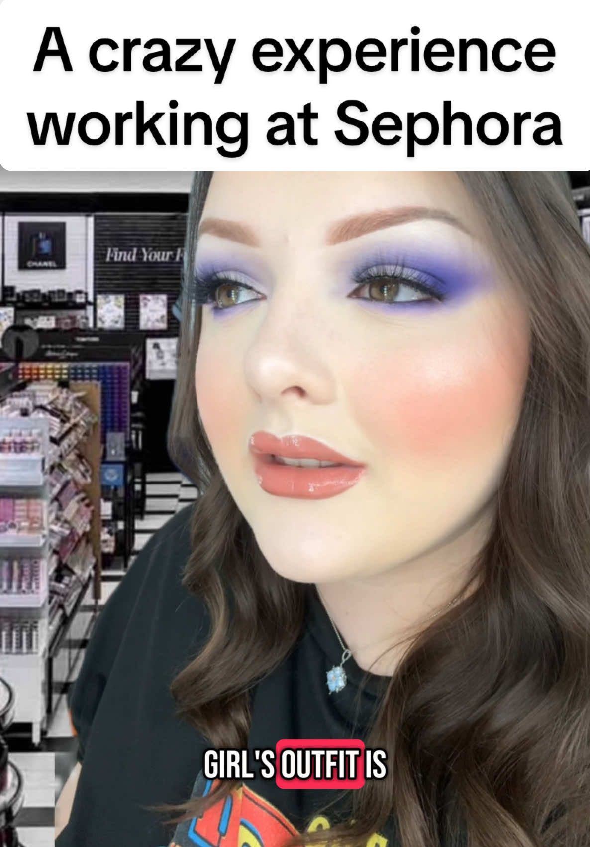 Girl’s girl vs non girl’s girl in a Sephora…. #sephora #retail #skit #storytime #karen #retailproblems #retailworker #greenscreenvideo 