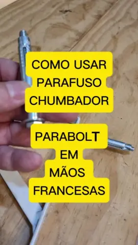 #comousarparafusochumbadorparabolt