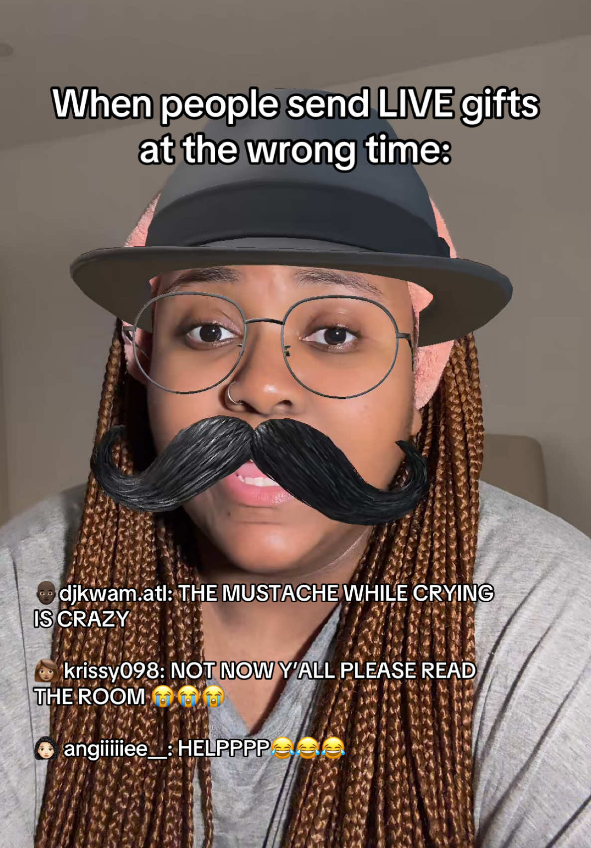 That filter always sends me😭 #influencer #influencers #beg #battle #live #iglive #npc #tiktoker #trending #xyzbca #fyp #fypシ 
