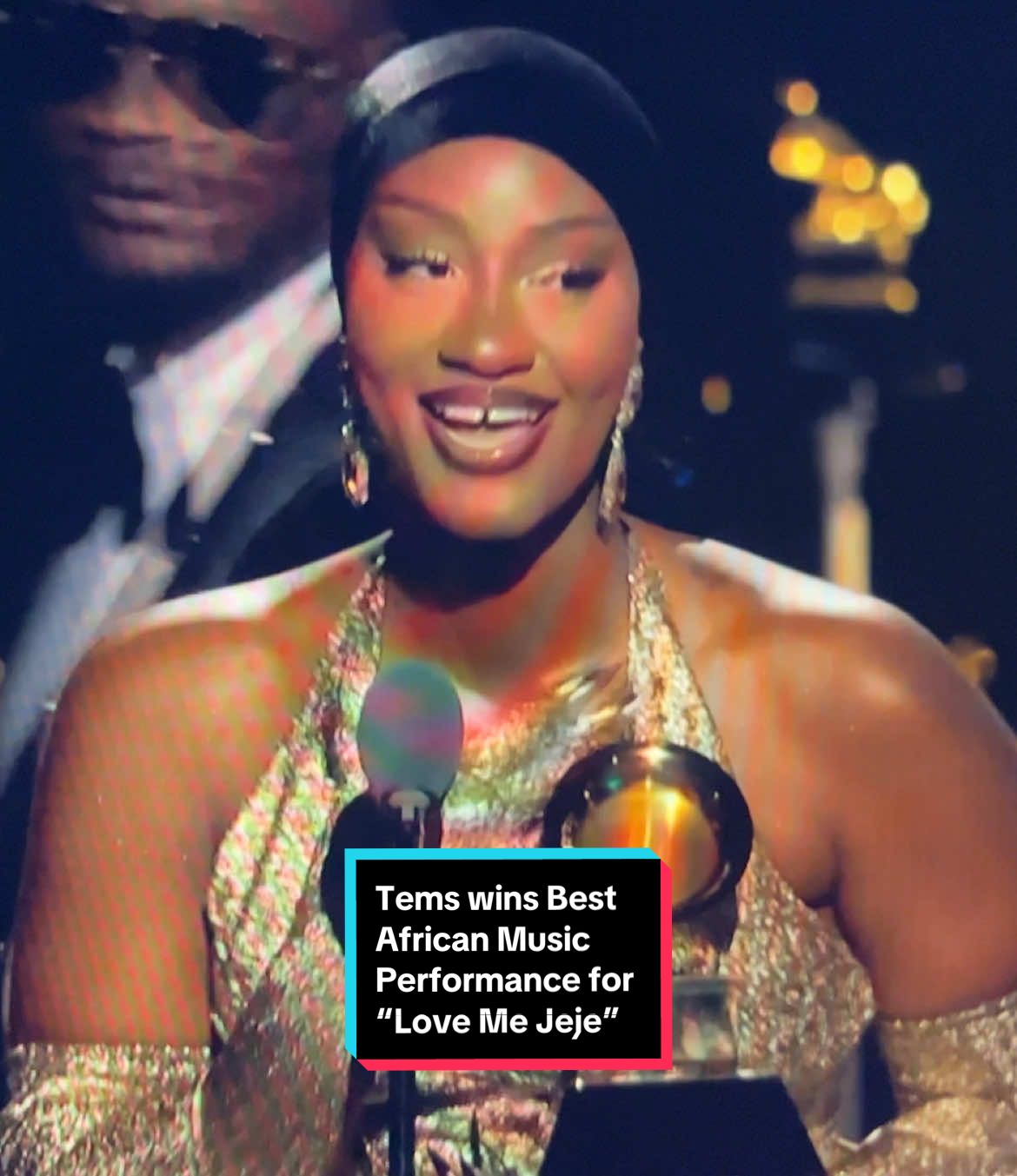 Listen to @Tems speech at the 67th #Grammys. She also gives a shoutout to her mother 🫶🏽 #bellanaija #grammys2025 bellanaija.com 