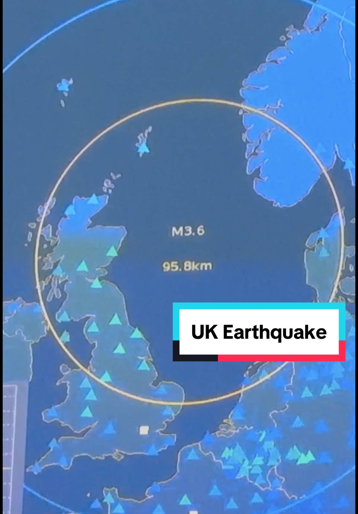 Earthquake Detection #UK #earthquake #tremor #detected #depth 