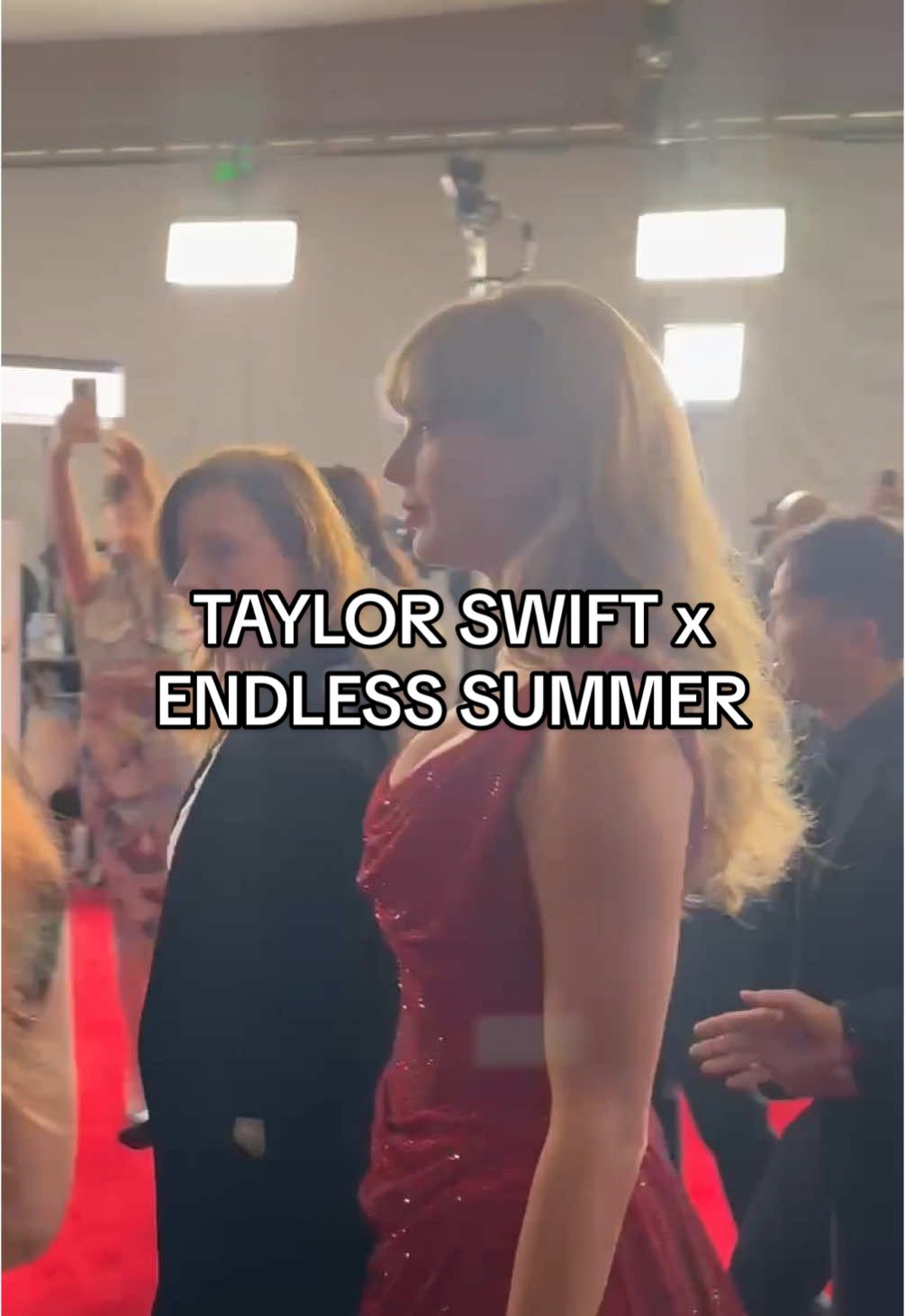 The queen has arrived. @Taylor Swift is at the #GRAMMYs.  Anybody else preparing for a #reputationtaylorsversion announcement??