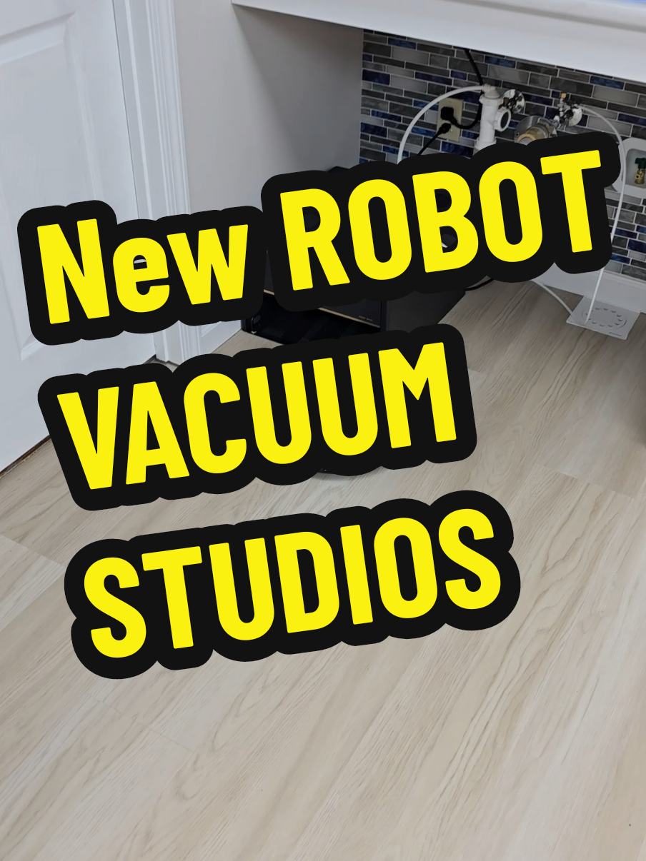 New Robot Vacuum cleaner Studio. just a dad studios. #dreametech #dreame #dreamex40ultra #robotvacuum #justadadvideos 