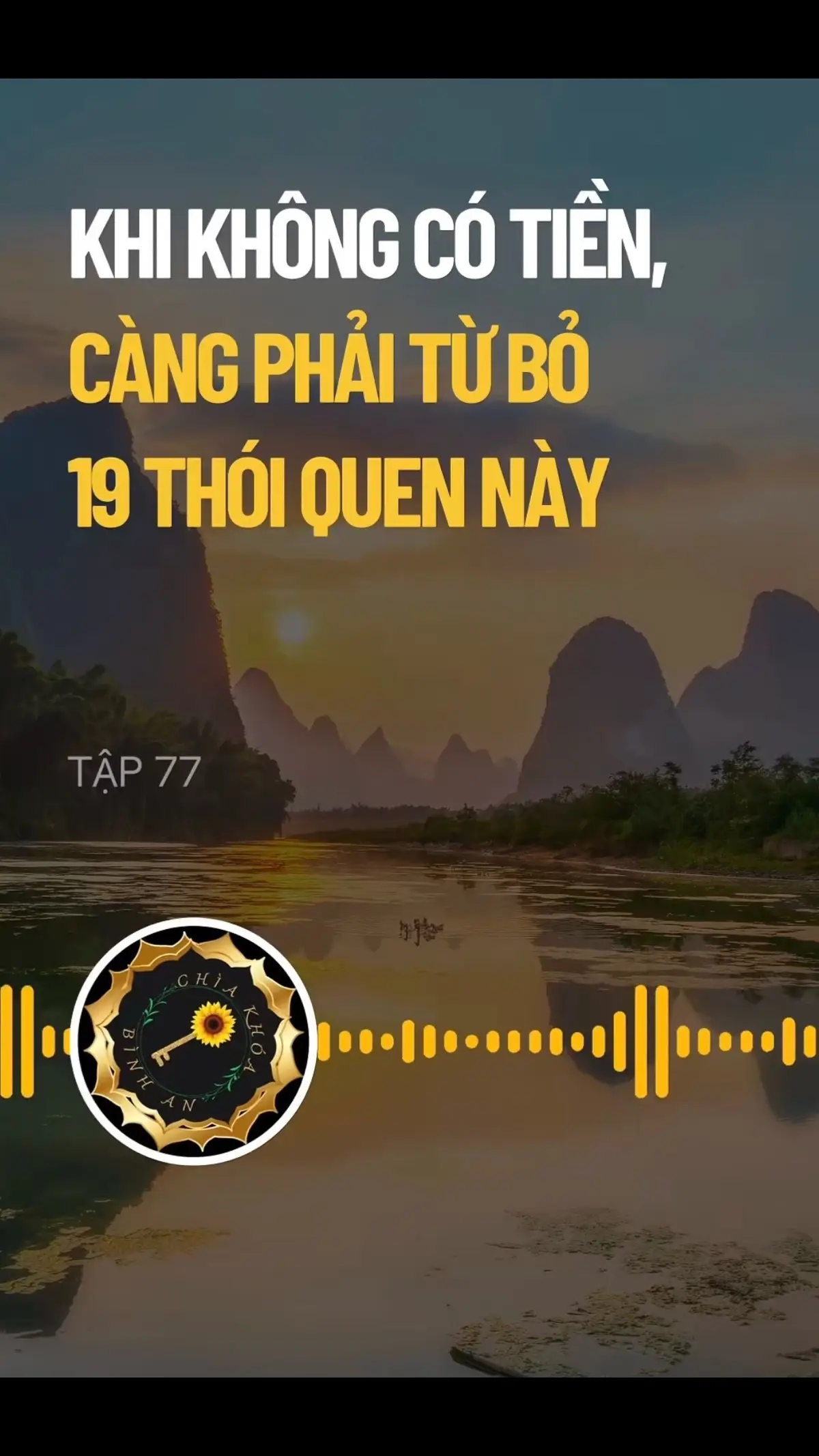 Khi không có tiền thì phải từ bỏ thói quen xấu này  #trietlycuocsong#xuhuon 