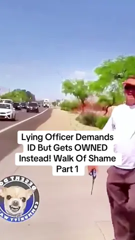 Lying Officer Demands ID But Gets OWNED Instead! Walk Of Shame #cops #copsoftiktok #police #policeofficer #lawsuit #1stamendment #auditingamerica #usa🇺🇸 
