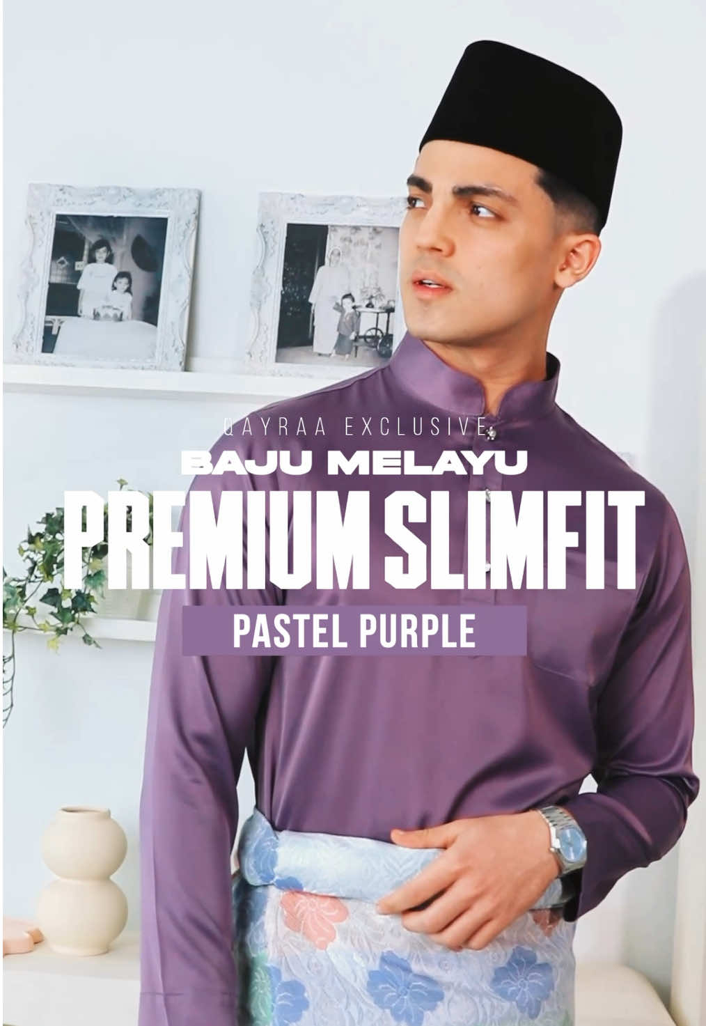 PASTEL PURPLE🌙 Baju Melayu Slim Fit ✨🎆 Serious baju ni sedap pakai😍  #bajumelayu #bajuraya2025 #baju #raya #bajumelayuslimfit #qayraaexclusive #slimfit #bajumelayulelaki #richbrownbajuraya #richbrown #burgundy #mintgreen #dustypurple #pastelblue #purple #hitam #black #champagne #sagegreen #dustypink #lilac #navyblue 