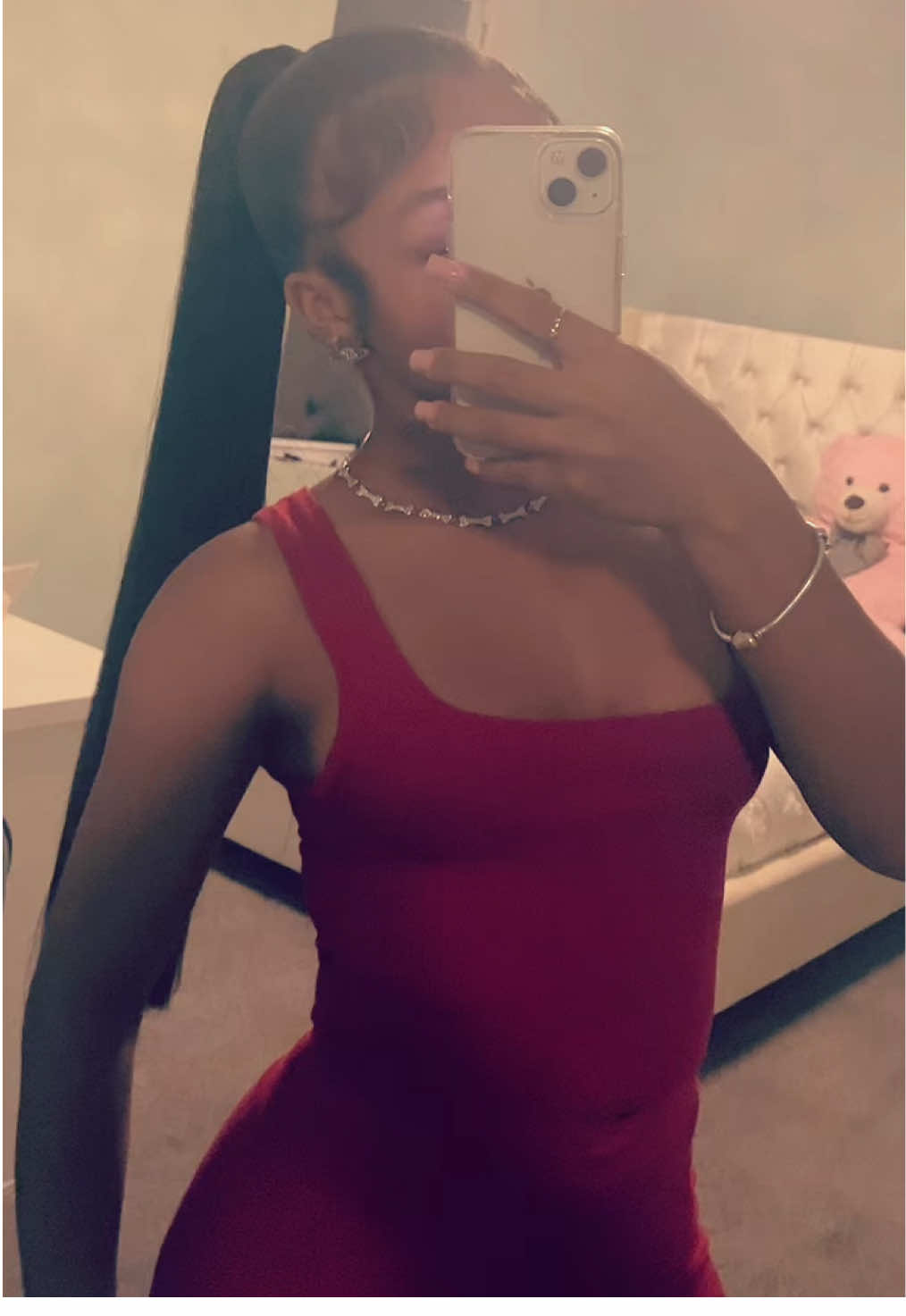 SLAYED my hair for the first time everrr #fyp #viral #nailsbyfiaaa #baltimore 