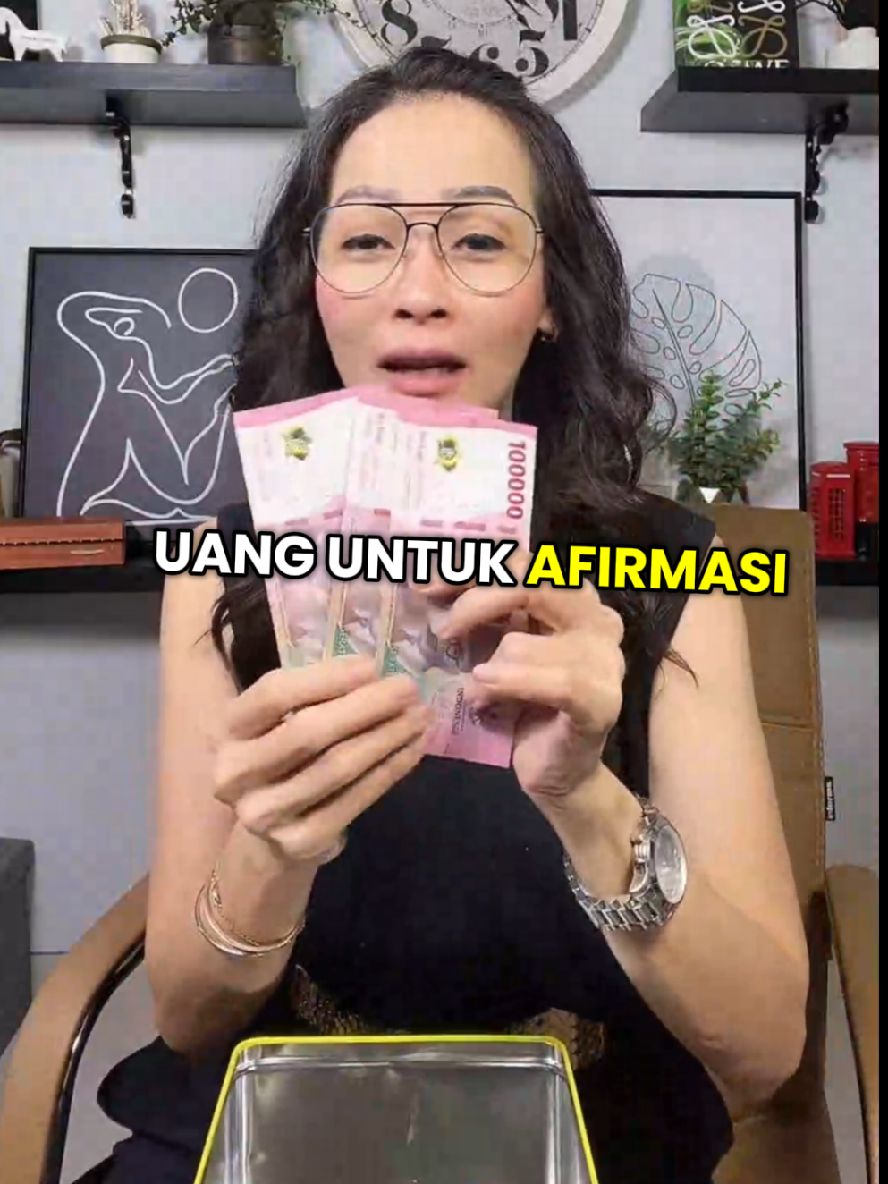 Sharing dan edukasi afirmasi positif penarik rezeki kaya raya#viral#fypage#kayaraya#rezeki 