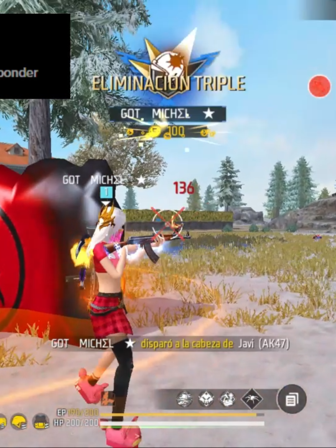 😋jugando sin evos 😉😋 #garenafreefire #freefire_lover #paratii #gaming #juegosmobiles