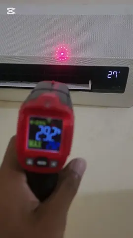 ឧបករណ៍វាស់សីតុណ្ហភាព ( Infrared thermometer ) -50 ~ 580 អង្សារ #electricianlife #repairman #airconditionerrepair #learnelectronics #repair 