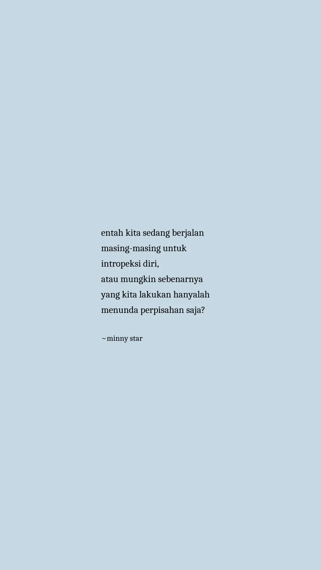 #katakata #quotes #minnystar #fypシ 