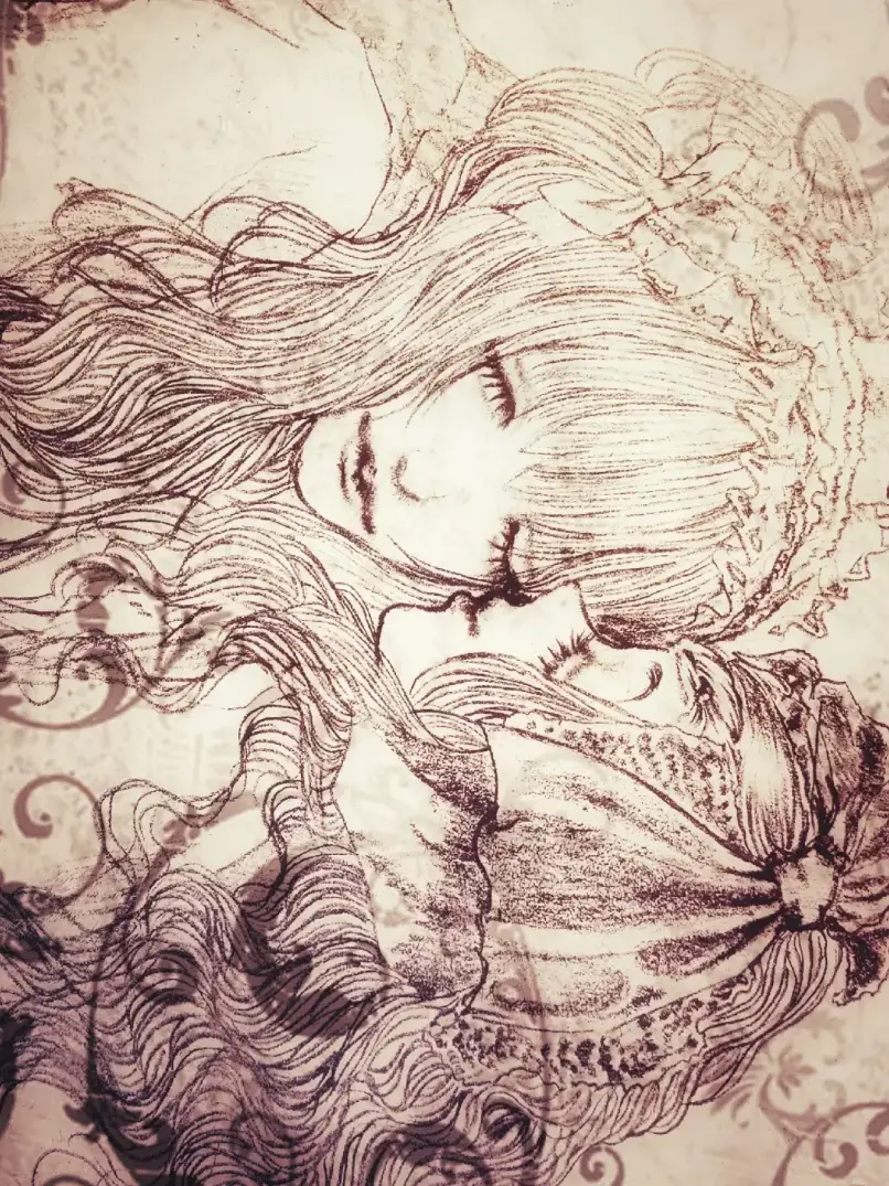 some of it is still unfinished (I'm not finishing it)  #artist #art #illustration #pencil #traditional #sketch #drawing #fyp #foryou #foryoupage #viral #minori #tomiejunji #oc #artwork #fyppppppppppppppppppppppp imma delete this later 