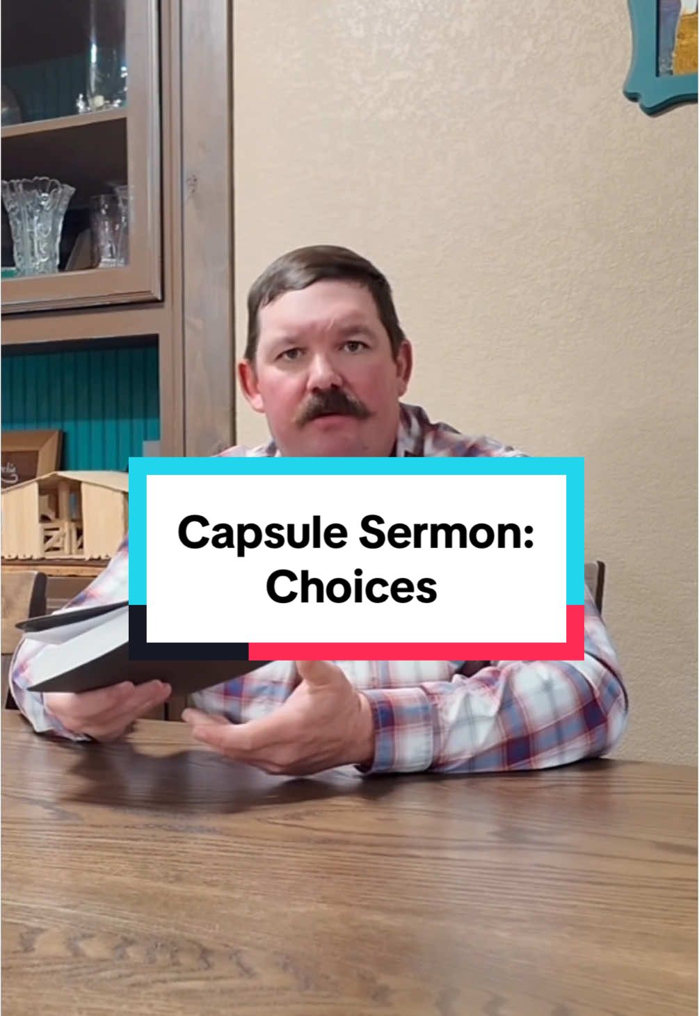 Capsule Sermon: Choices #CapsuleSermon #SundayTok #ChristianTok #JesusLovesYou #KeepRanchin #Christianity #RanchTok #AgTok  #KeepPrayin 
