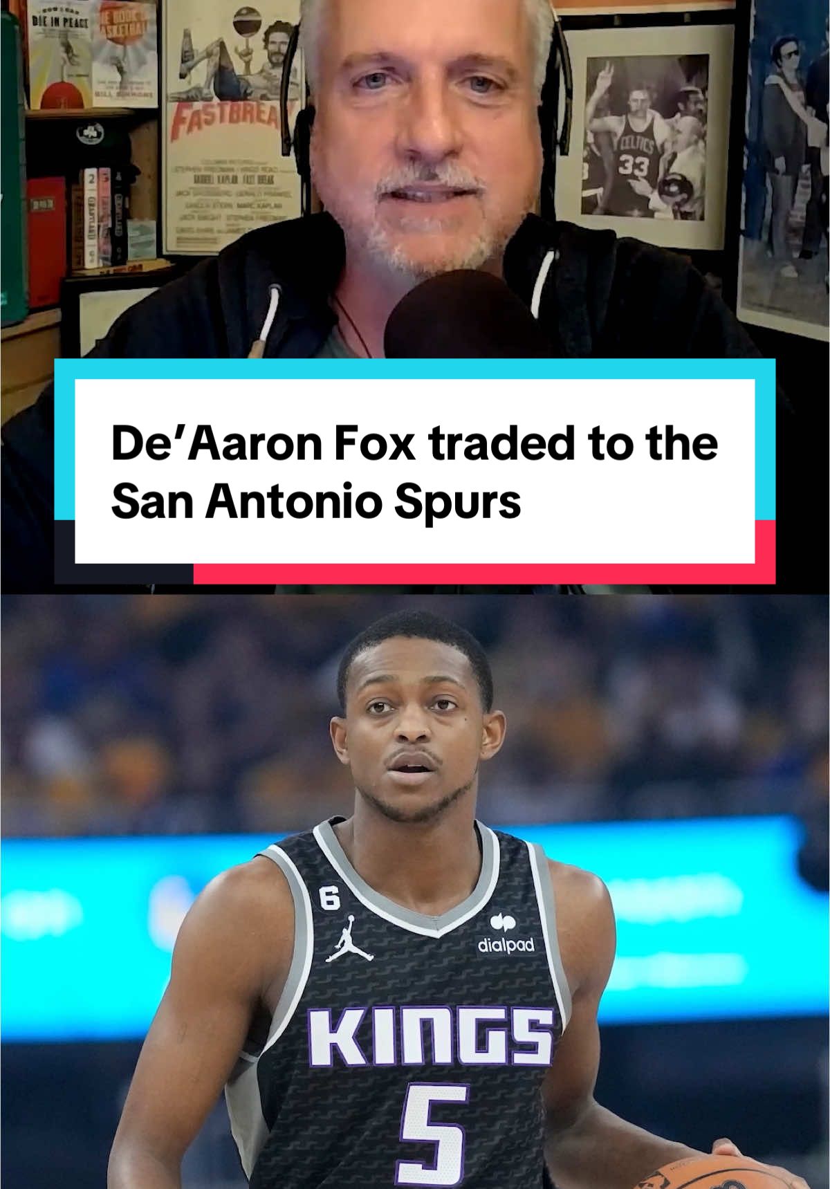 Will De’Aaron Fox face a new level of pressure playing alongside Victor Wembanyama in San Antonio? #NBA #basketball #nbatrades #deaaronfox #sanantoniospurs #spurs #BSPodcast 
