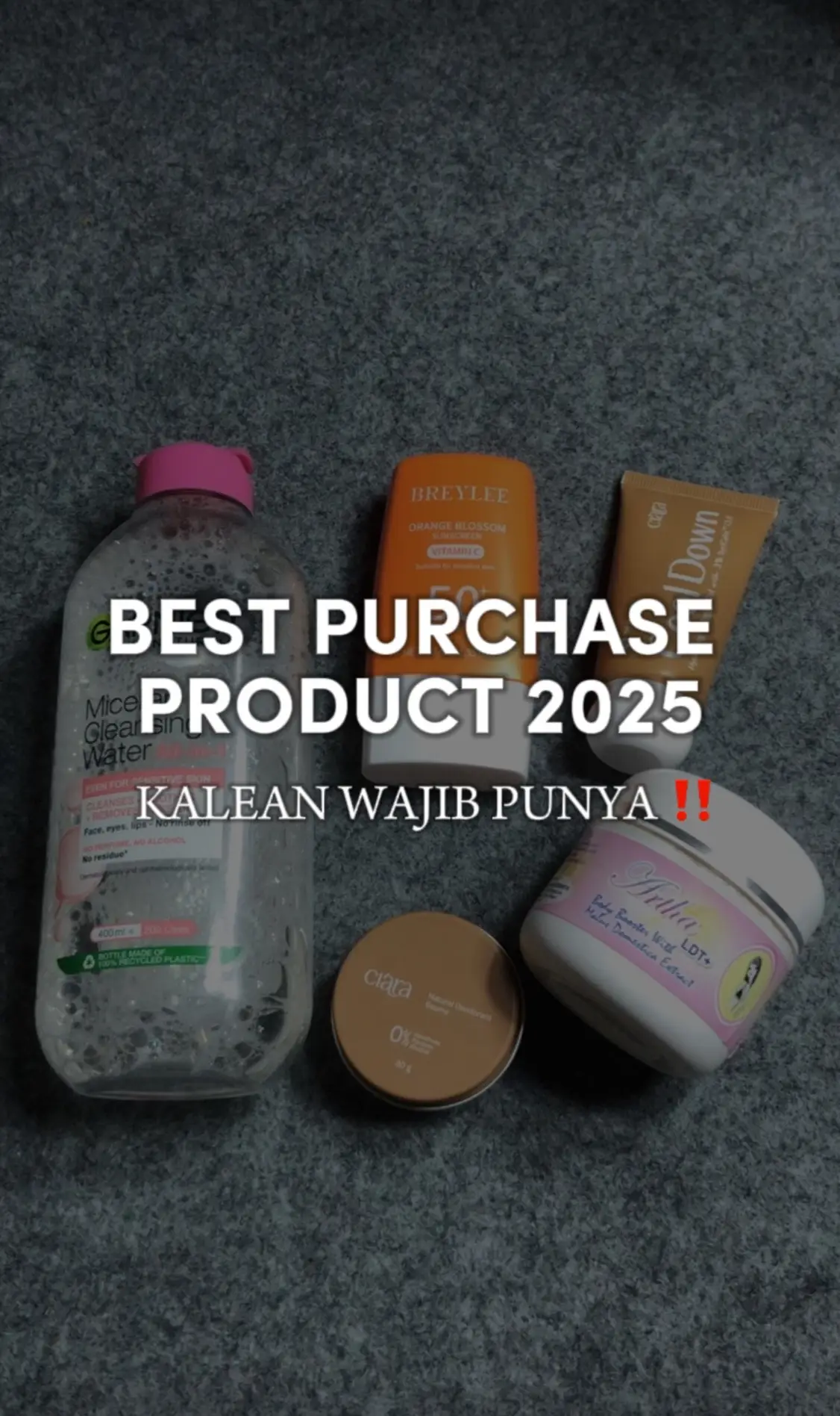 Produk diatas ada yg punya salah satu atau keduanya ngga kalian??? #bestpurchase #ciara #bestpurchase2025 #repurchase #perawatanketiak 