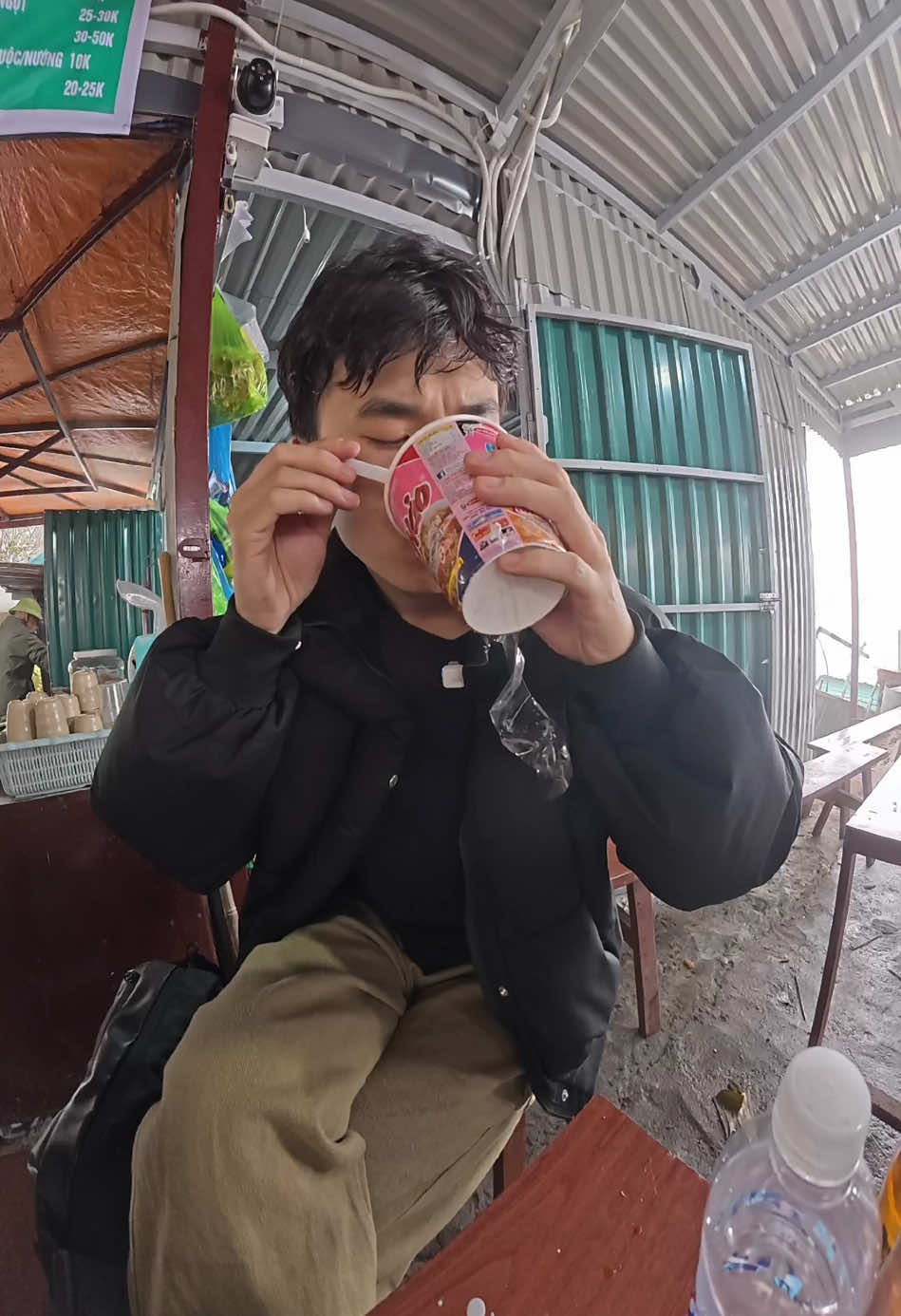 Leo Yên Tử liệu có dễ, Dễ mà :)) #ttrv #dailyvlog #foodtiktok #tet #yentu 