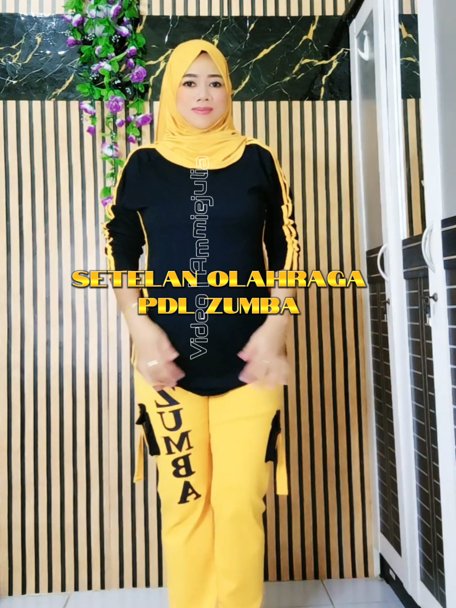setelan Olahraga pdl zumba #fashiontiktok #setelanolahraga #bajuolahraga #creatorsearchinsights 