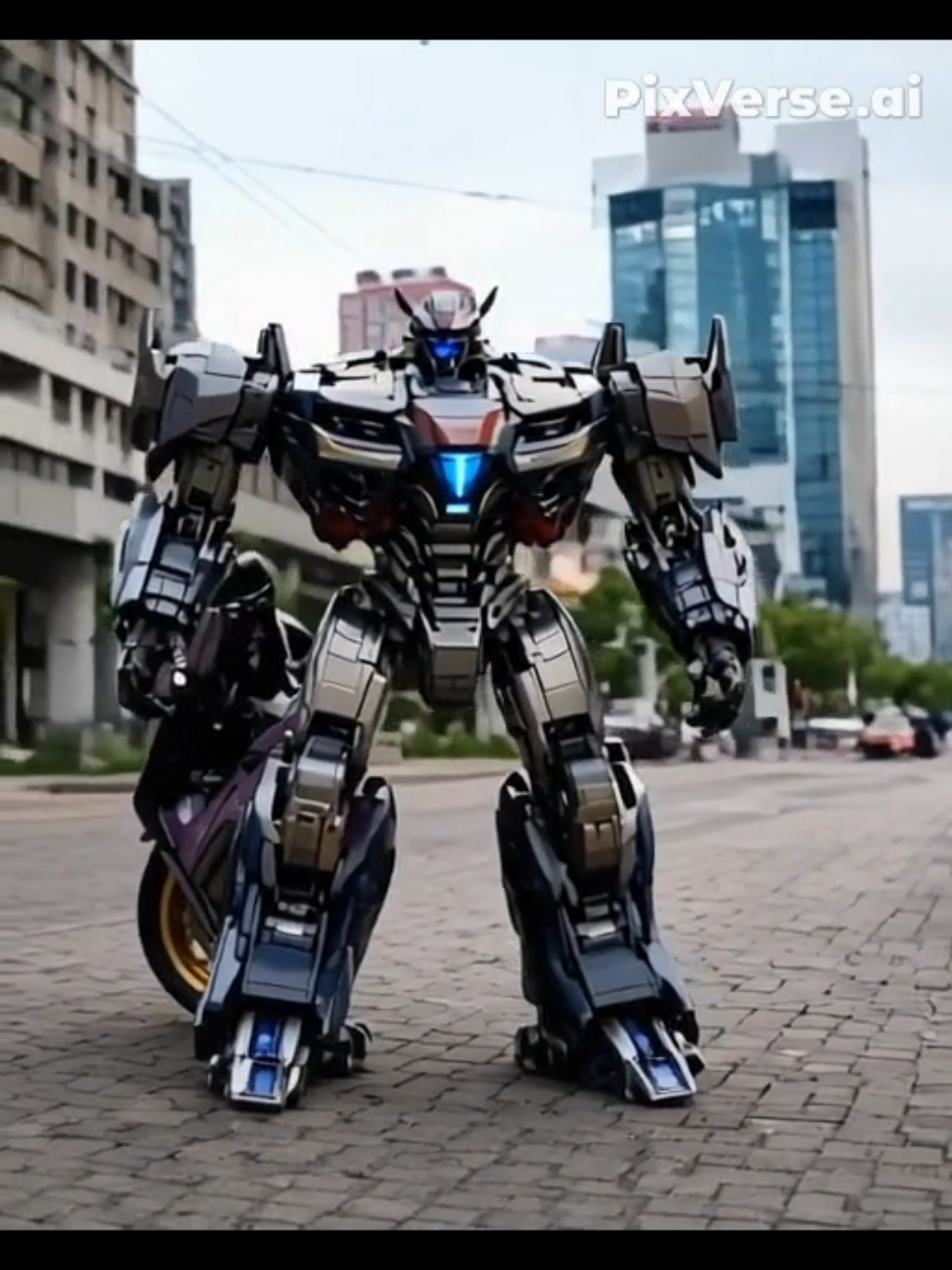 Membalas @opw_zaain_epep soryy agak kurang menarik 🗿 #optimusprime #ai #robot#nmax #nmaxmodifikasi 