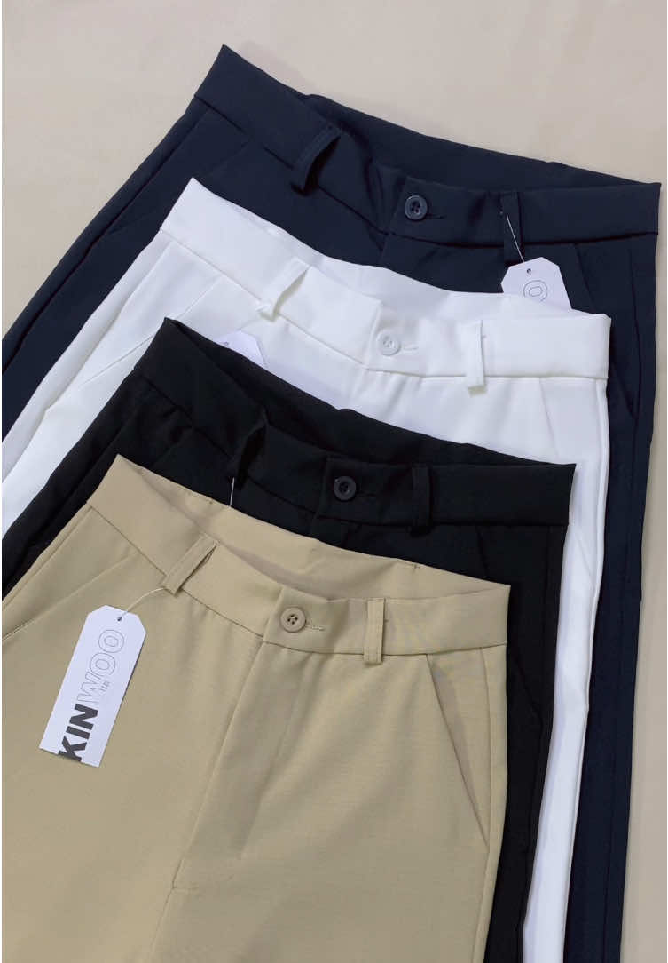‼️NEW ITEM ALERT‼️ Non-gartered trouser? Here you go✨ #TikTokShopFashion #TikTokShopFUNPayDay #mysweldobudol #fashionfriday #TikTokShopStyle #fashiontiktok #kinwoo #widelegtrousers #outfitideas #richtitaoutfits #kinwootrouser #nongarterizedtrouser 