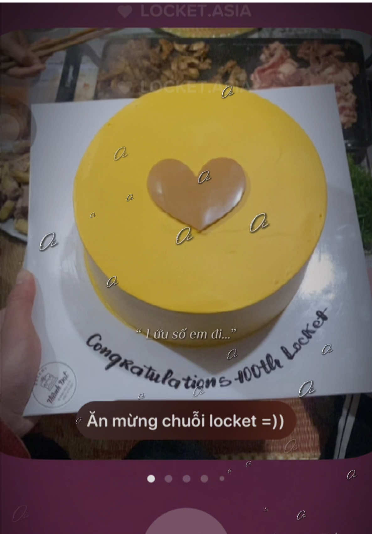 ăn mừng chuỗi Tiktok ❌ tôi ăn mừng chuỗi Locket ✅ #locket #locketwidget #locketgold 