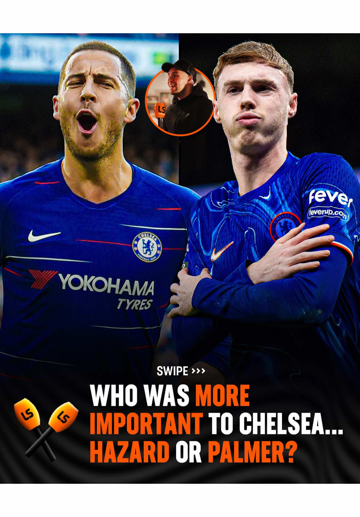 Cole Palmer or Eden Hazard? 👀🔵 #hazard #edenhazard #palmer #colepalmer #chelsea #cfc #PremierLeague #football #Soccer #soccertiktok #fyp #foryou 