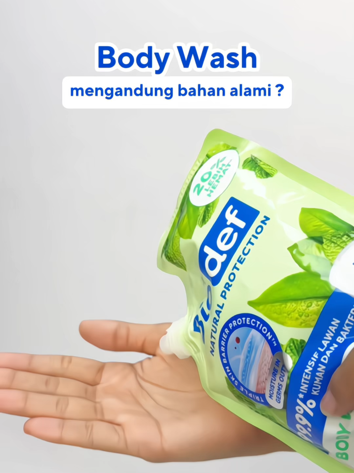 Body wash dengan kandungan bahan alami? Cobain biodef greentea yang dapat membantu redakan jerawat punggung, harganya terjangkau dan masih ada promo Moms 🥰 Yuk Check Out sekarang! #biodef  #SkinBarrierSehat  #bodywash  #antiseptikbeda  #jerawatpunggung  #family