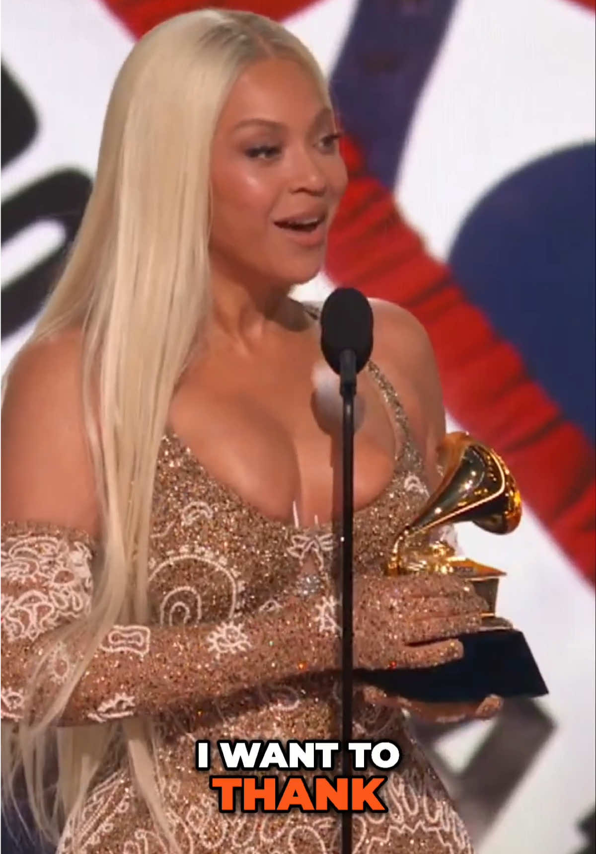 Listen to Beyoncé as she accepts her award at the Grammys! BTW we are giving away free tickets to your favourite shows plus vouchers link bio! #fypシ #foryou #grammys #grammys2025 #beyonce #cowboycarter 