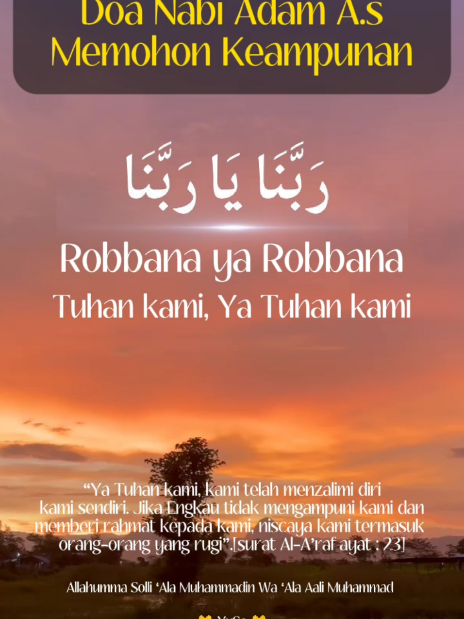 Assalamualaikum warahmatullahi wabarakatu🙏 #doanabiadam #maribersholawat #sholawatnabimuhammadsaw #perbanyakistighfar #perbanyakzikir #fyp 