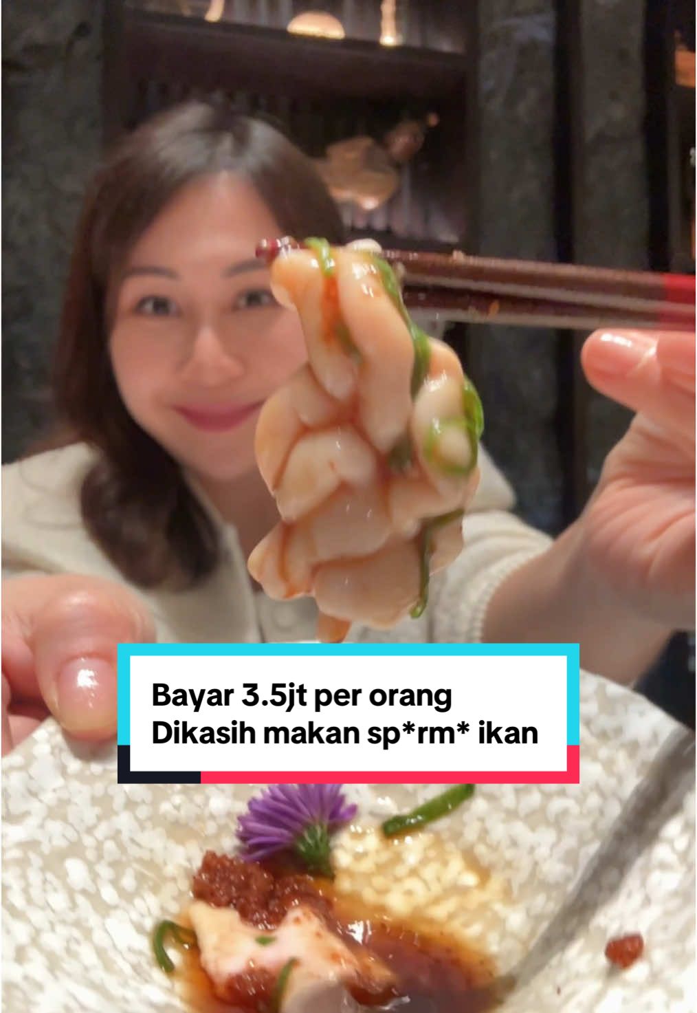 Bayar 3.5jt per orang , dikasih makan sperma ikan 😄 …. #sibungbung #mukbang #kulinerviral #reviewmakanan 