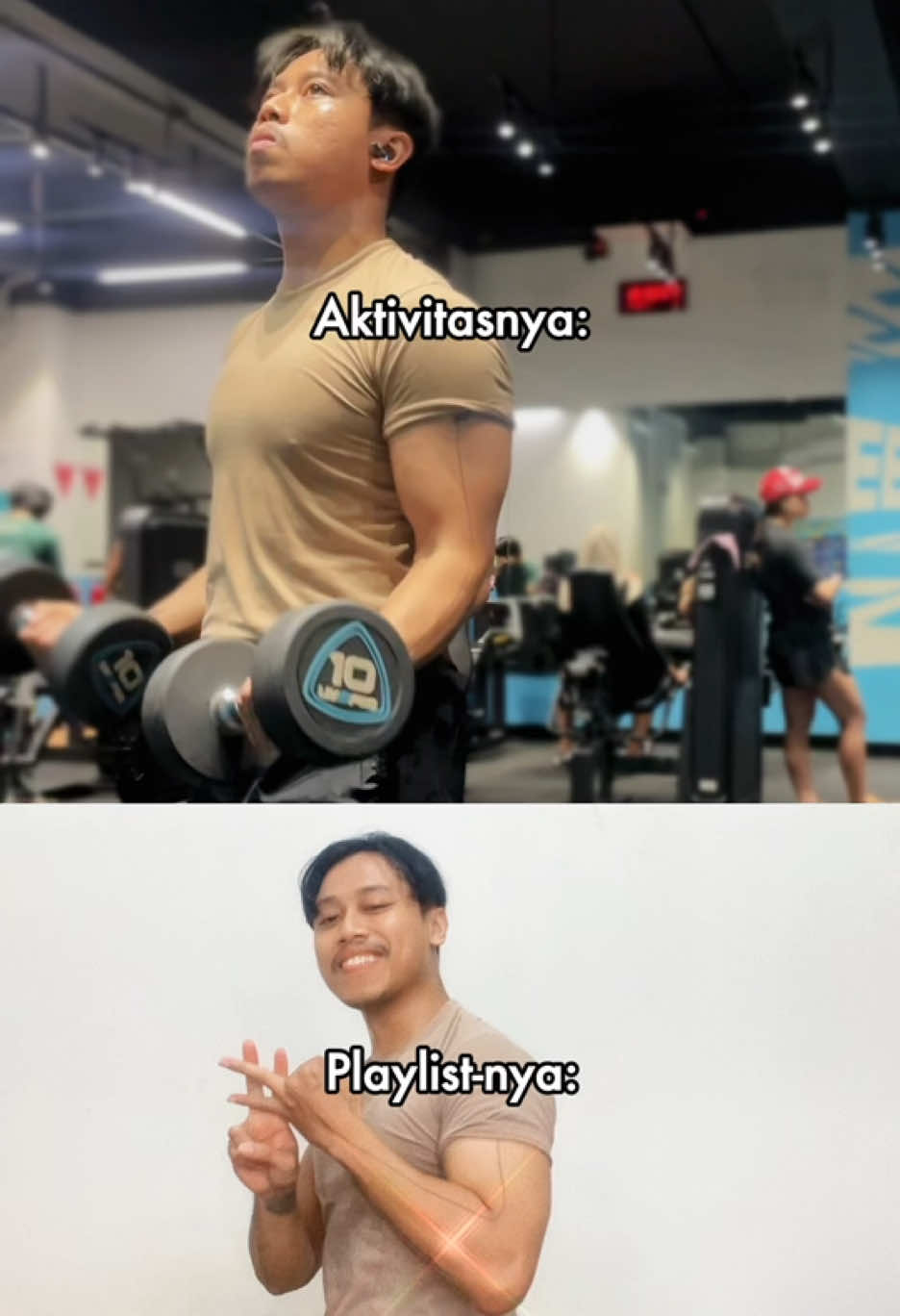 Tampil misterius di gym padahal playlisnya jeketi #jkt48 #kusangatsuka #GymTok #wibugar #fyp #foryourpage 