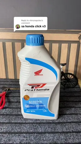 Replying to @vhinznapoles kulay blue boss vhinz #changeoil #motoroil #motoraccessories #prohonda #dailyuse #bossmil 