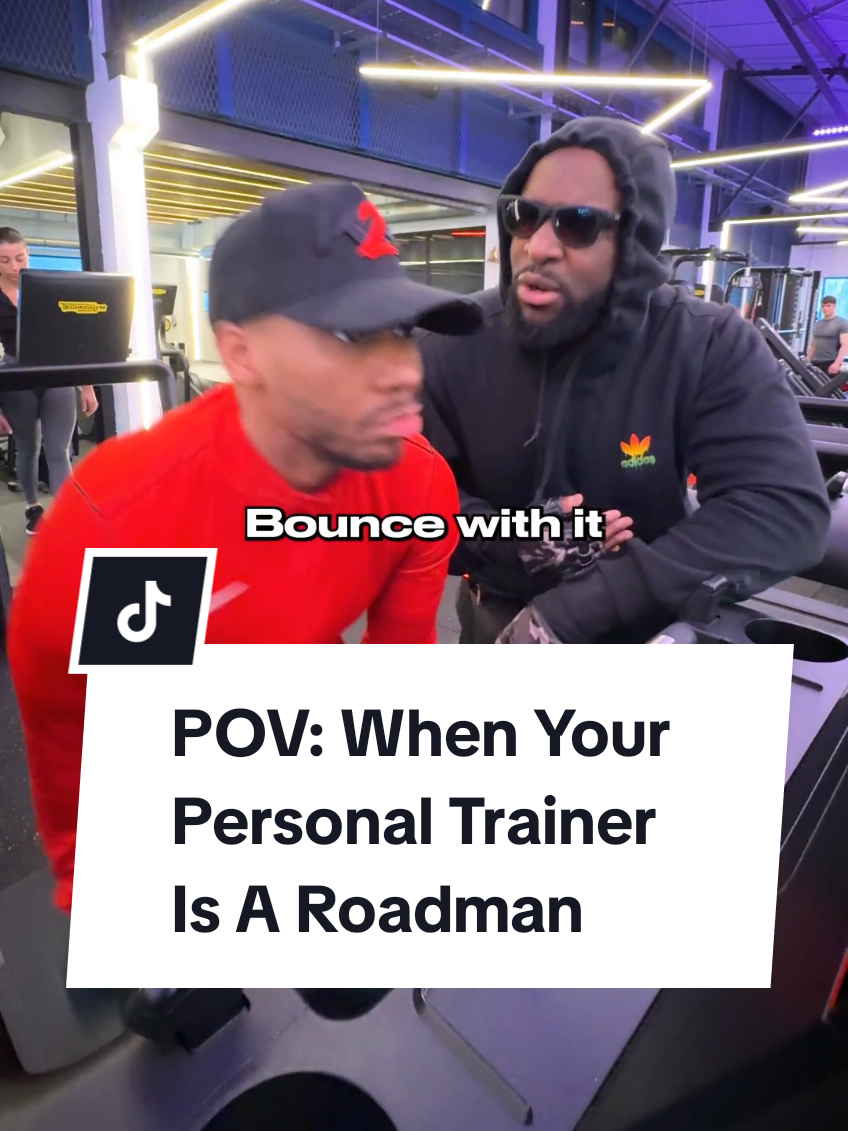A Roadman PT would add a little spice to your workout routine 😎 #roadman #personaltrainer #GymTok #pov #povs #fyp #foryou 
