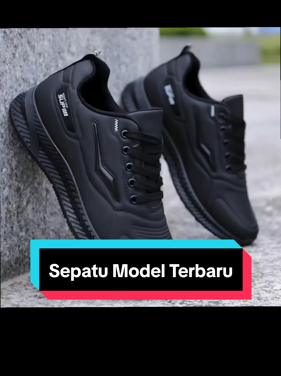 Gio Saverino Sepatu Sneakers Pria sepatu olahraga black sporty#sepatu #sepatuformal #sepatumurah 