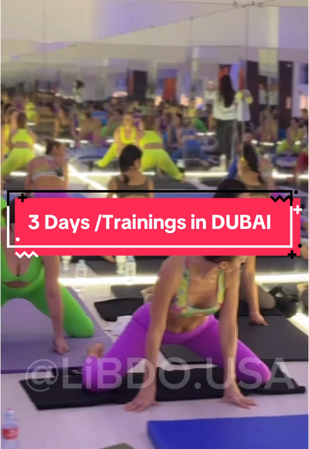 3 Days /Trainings in DUBAI###Fitness #SportsNews #libido #sport 