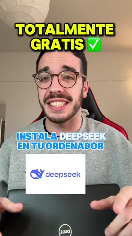 👨🏻‍💻: Te voy a enseñar cómo puedes instalar la@nueva inteligencia artificial de Deepseek de forma privada y segura en tu ordenador para que nadie pueda acceder a tus datos. Además es totalmente gratis!  ✅✌🏼 #inteligenciaartificial #estudiantes #ahorrar #desdecasa #informatica #deepseek #trucoscaseros 