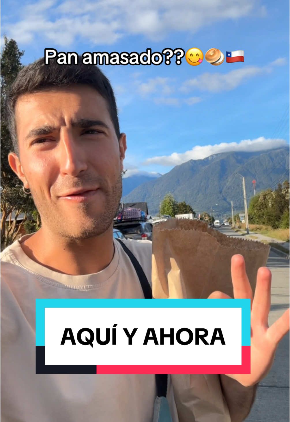 Ahora os cuento si merece la pena!!😋🥯🇨🇱 #viajes #aventura #mochileros #chile #hornopiren #carreteraaustral 