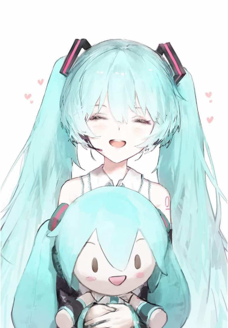 My plushies and I 😊 #mikuplush #hatsunemiku 