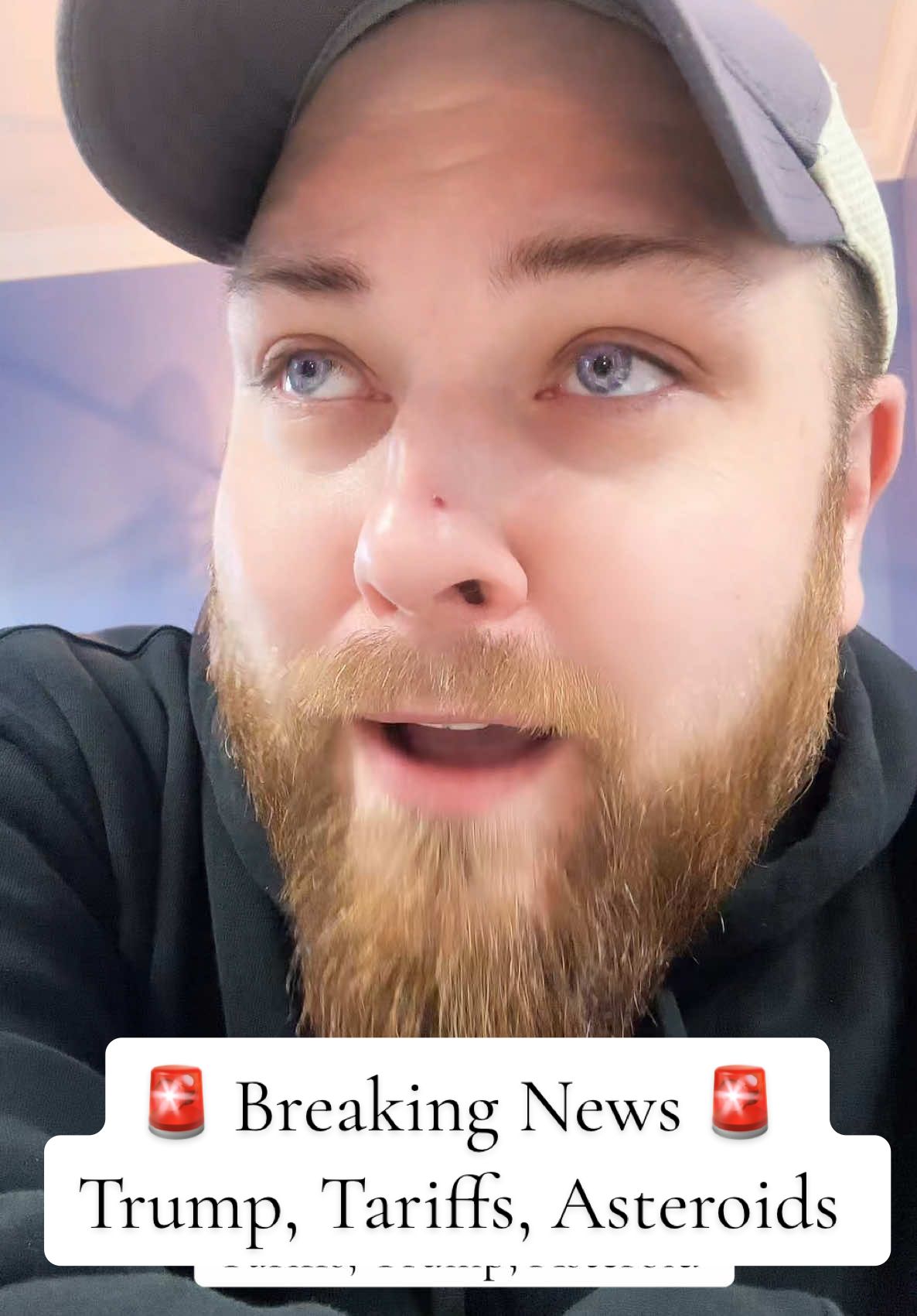 Trump, Tariffs, oh my! #trump #tariffs #asteroid #breakingnews 