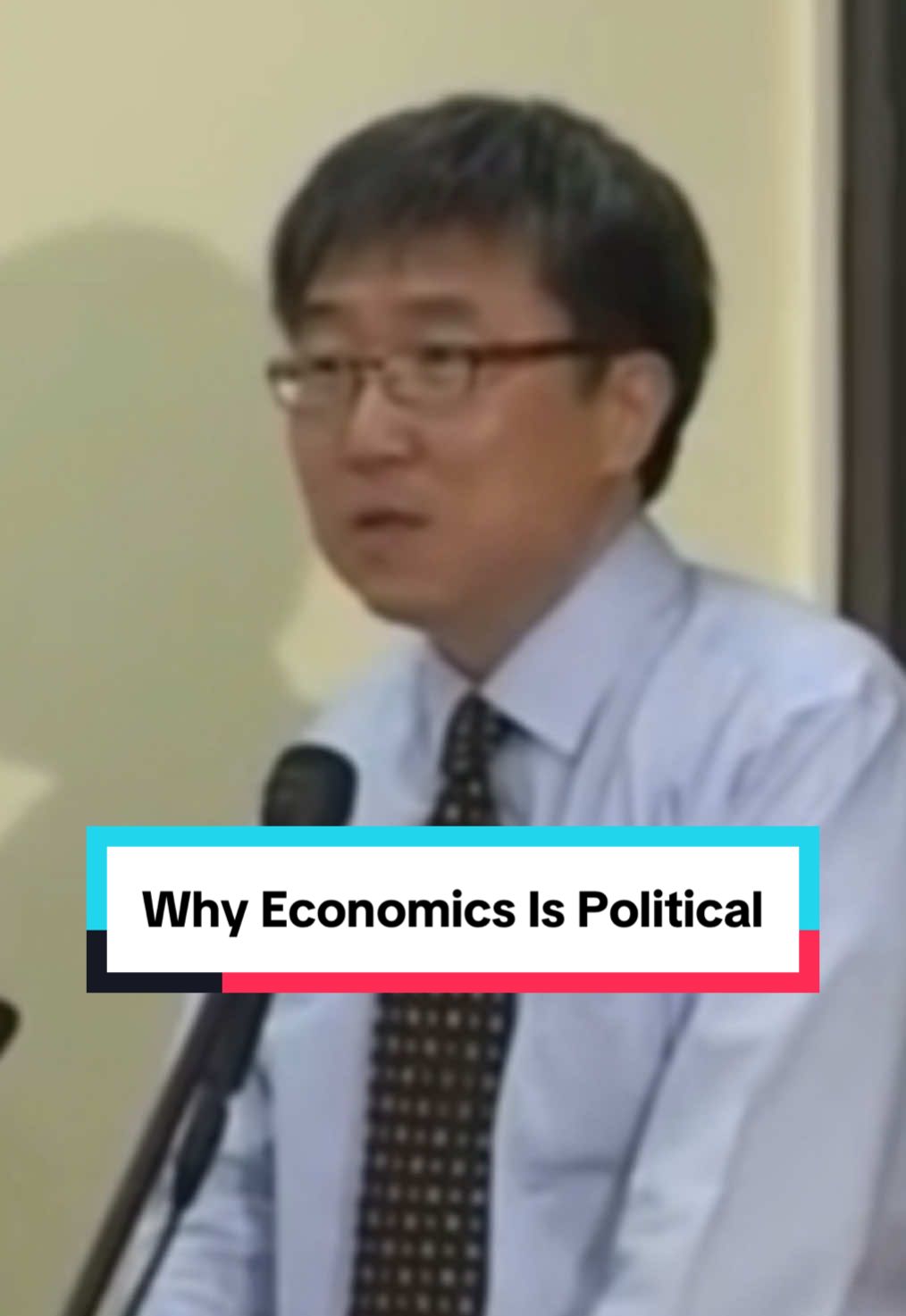 Why Economics is Political | feat. Ha-Joon Chang | #economics #economy #capitalism #EduTok #business #liberal #democrat #leftist #viral #trending #foryoupage 
