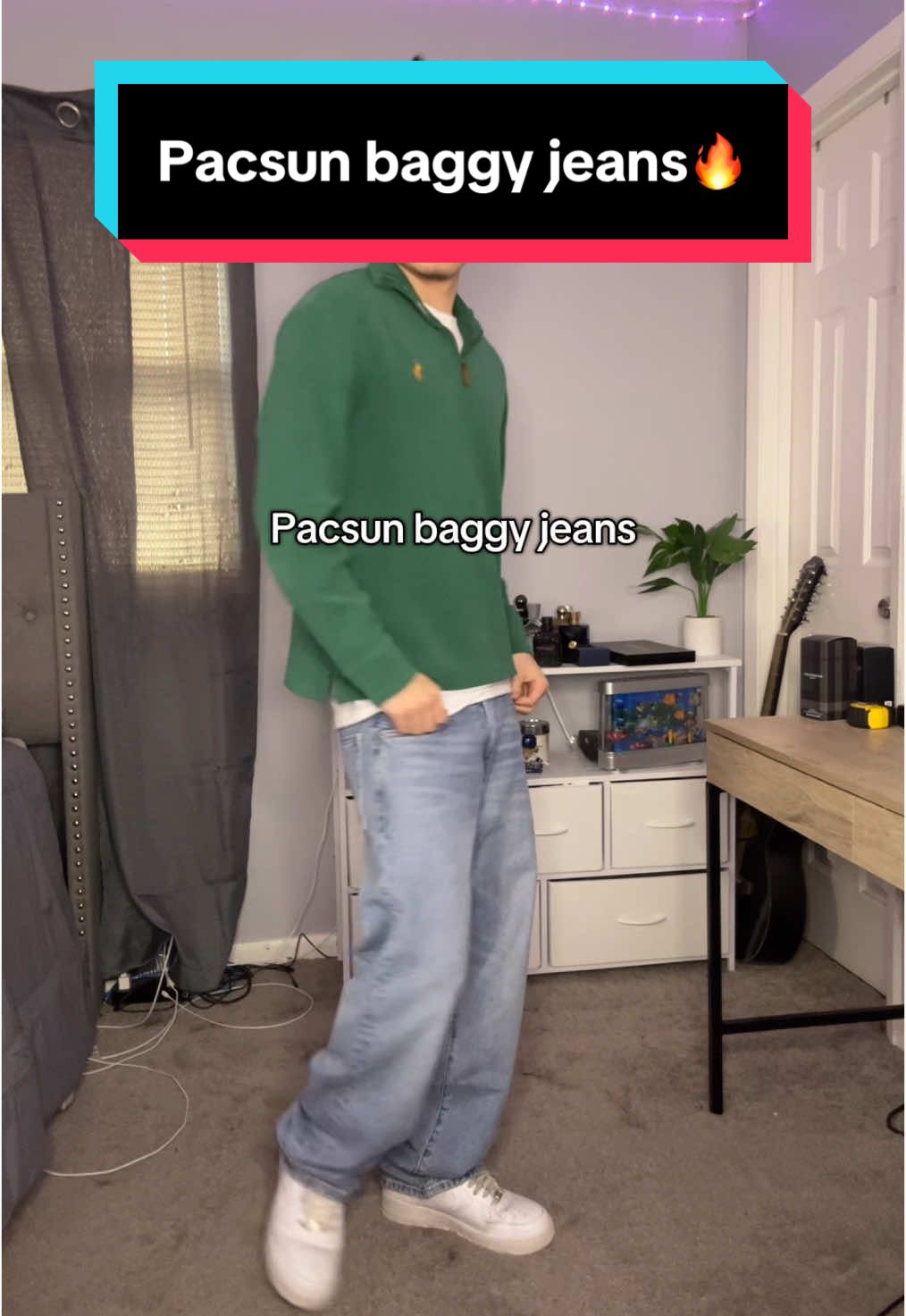 My collar is messed up but pacsun got some tuff baggy jeans😮‍💨🔥 and they are affordable💯 #jeans #baggyjeans #baggypants #baggyclothes #baggyfit #pacsunjeans #pacsun #oversized #streetwear #StreetFashion #lucki #alucines📿🧿🙈 #alucin #alucines #alucines🤑📿 #belicones😈📿☘️ #belico #belicon #fresitas🍓 #giftideas #giftsforhim #giftsforboyfriend 