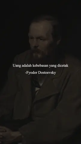 Dostoevsky dalam banyak karyanya mengkritik materialisme dan menunjukkan bahwa kebahagiaan sejati tidak berasal dari uang semata, tetapi dari makna hidup, moralitas, dan hubungan antar manusia. Dalam Notes from Underground, tokoh utama adalah seseorang yang teralienasi dari masyarakat, dan dalam pengasingannya, ia merenungkan bagaimana kebebasan sejati bukan hanya soal ekonomi, tetapi juga soal spiritual dan psikologis.                                    #SelfImprovement #poem #poerty #fyodordostoevsky #successmindset #highvalueman 
