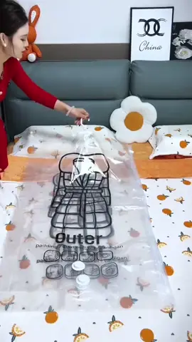 Down jacket vacuum storage bag #fyp #Home #homeimprovement #amazon 