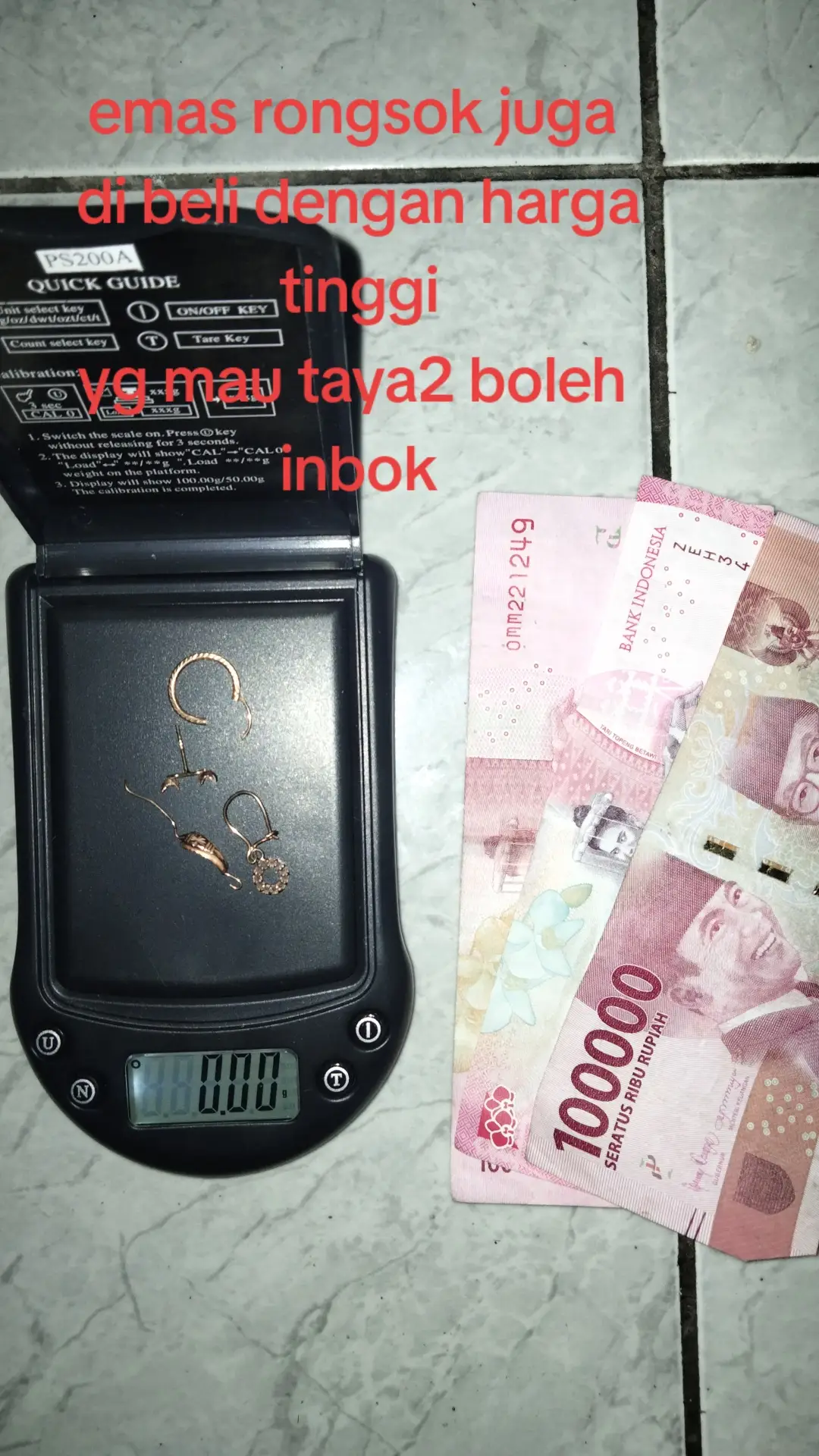 perhiasan rongsok juga di beli dengan harga tinggi #jualemasdapatuntung  #jualbeliemastanpasurat  #jualbeliemasperhiasan  #jualbeliemasbandung  #trending 