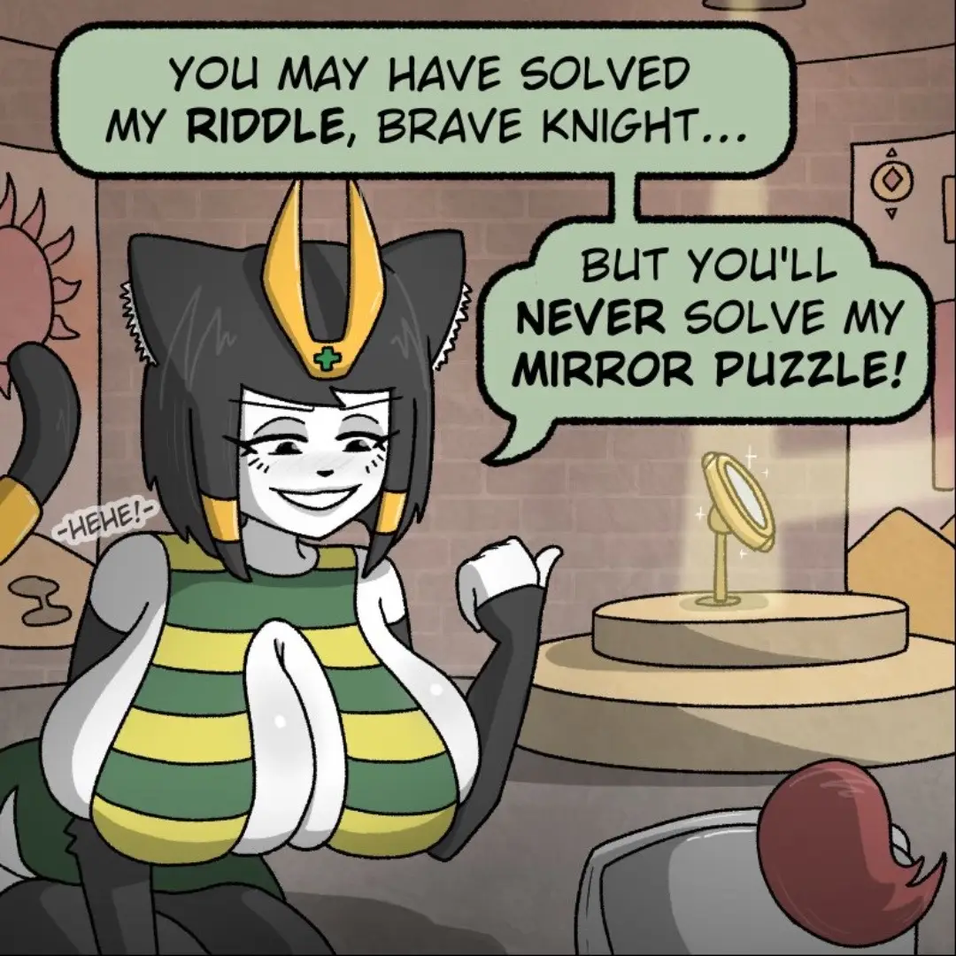 Cat Girl from Egypt #doctorloops #fyp #invincible 